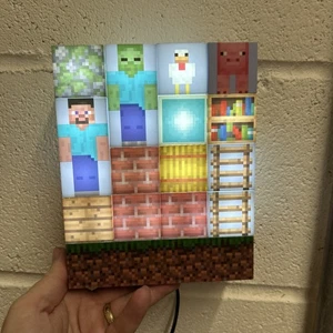 Minecraft Block Building Nachtlicht - Bild 1 von 4