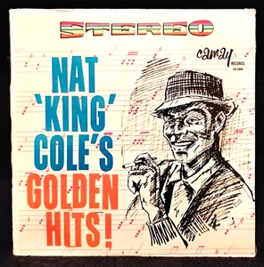 (NEW) NAT KING COLE'S GOLDEN HITS (RARE VINYL / 1963 REISSUE / MINT) - Picture 1 of 5