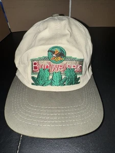 Vintage 90s Budweiser FROGS Snapback Hat Could’ve Been Huge Lizards Made USA - Picture 1 of 7