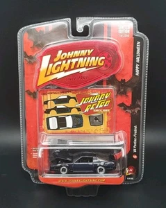 Johhny Lightning Happy Halloween 1986 Pontiac Firebird Black Johnny Retro - Picture 1 of 7