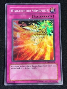 YUGIOH PHOENIX WING WIND BLAST CP06-DE004 SUPER RARE (GERMAN) CP06-EN004 LP - Picture 1 of 1