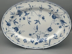 Noritake Regis Blue - 14" Oval Platter. - Picture 1 of 2