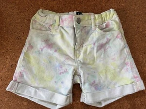 Gap Kids Tie-dye denim shorts size 10 - Picture 1 of 3