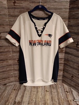 Женская футболка на шнурке NFL Fanatics New England Patriots размер XL LOOK!! - Изображение 1 из 4