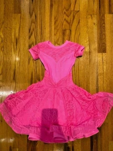 Custom Latin Dress Size 7/8 years old $350 - Picture 1 of 7