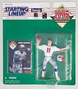 STARTING LINEUP NFL 1995 EDITION DREW BLEDSOE NEW ENGLAND PATRIOTS - Picture 1 of 6