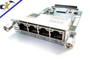 Cisco HWIC-4ESW 4 Port 10/100 Ethernet Switch Interface Card - Picture 1 of 1