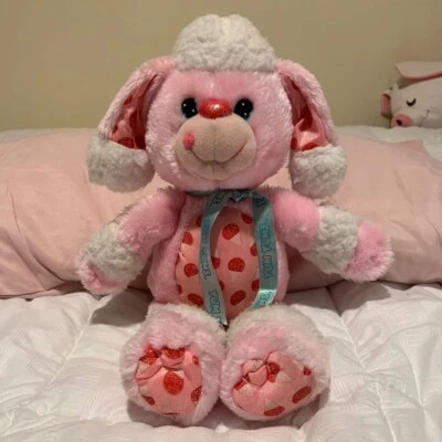 Vintage Kenner Yum Yums Collection Pink Cheery Cherry Snowcone Poodle Plush 1989 - Image 1 of 4