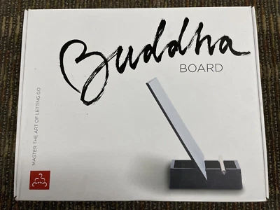 BRAND NEW BUDDHA BOARD Art Set Water Painting Bamboo Brush & Stand ***OPEN BOX - Image 1 of 4
