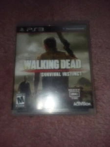 Walking Dead Survival Instinct Playstation 3 PS3 Video Game Complete - Picture 1 of 5