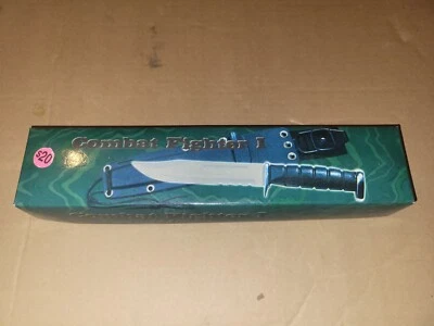 Faca Bowie Frost Cutlery Combat Fighter 1 com bainha Flying Falcon (K) - Imagem 1 de 4