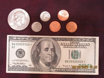 Star Note - 1999  $100.00 FRN From the last century!!    !!   WOW   !! #123   - Image 1 of 2