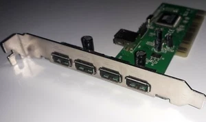 4+1 Ports USB VIA VT6212L PCI - Photo 1/5