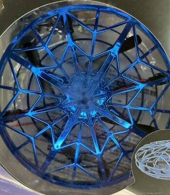 UFO Interactive Aircraft Gravity Toy Hand-Controlled Rechargeable Blue - Image 1 of 4