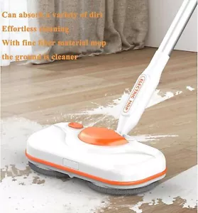Cordless Electric Spin Mop Cleaning Floor Machine Automatic Household Cleaner - Picture 1 of 13