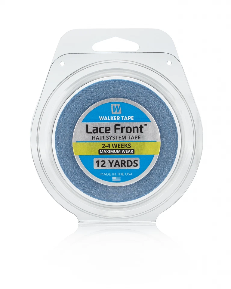 New Walker Lace Front Support Blue Liner Tape 1/2" roll 12 Yard Wig toupee - Image 1 of 1