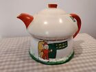 vintage Shelley Mabel Lucie Attwell Designed Boo Boo Toadstool Tea Pot From Set