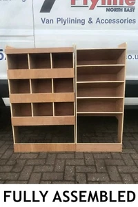 Renault Trafic Van Shelving Racking LWB Plywood System Case Storage Unit PS - Picture 1 of 12