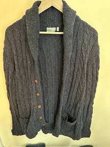 WESC Wool Blend Cardigan Sweater XL - Picture 1 of 7