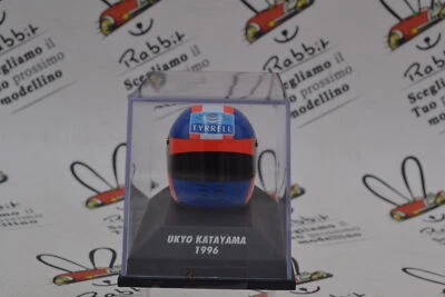 Die Cast " Helmet UKYO KATAYAMA 1996 " MINICHAMPS Scale 1/8 (381960018) - Image 1 of 3