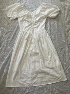 Ladies Unbranded White Cinderella Princess Wedding Summer Dress. Size Small - Picture 1 of 12