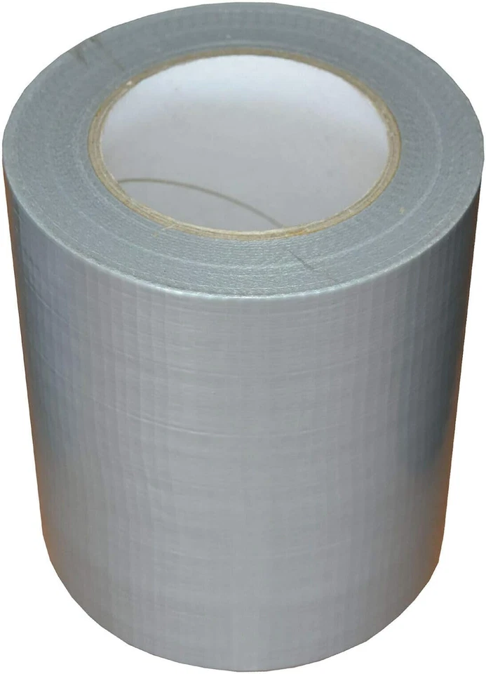 EUROPA INDUSTRIES 150Mm X 50M Extra Wide Silver Waterproof Gaffer Duct Cloth Adhesive Tape Qty 1