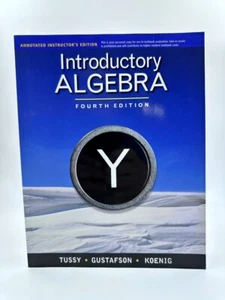 Introductory Algebra - 4Th Edition by Gustafson, Tussy 4th Edition 1st Print PB - Picture 1 of 5