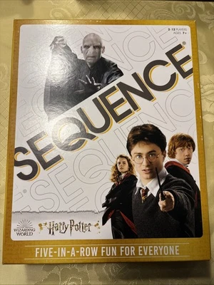 Harry Potter Edition Sequence Board Game by Goliath Games 2021 - New & Sealed - Image 1 of 4
