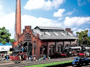 Faller 120159 HO Locomotive Shed/Engine Workshop Building Kit - Picture 1 of 1