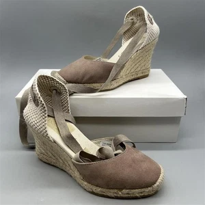Russell & Bromley Eye Candy Ribbon Tie Espadrilles - Size 3.5 UK - Picture 1 of 10