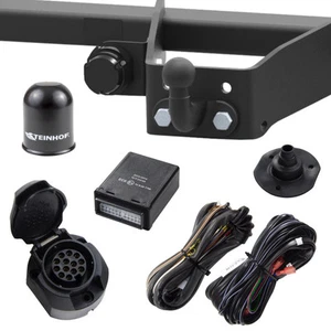 Sztywny hak holowniczy hak holowniczy + zestaw elektryczny 13-biegunowy do Mercedes-Benz Vito W639 03-14 Kpl. - Zdjęcie 1 z 10