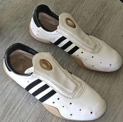 🔥 Rare Vintage 2003 Adidas SM II Taekwondo Shoes – White/Black, Women’s 10.5! - Image 1 of 4