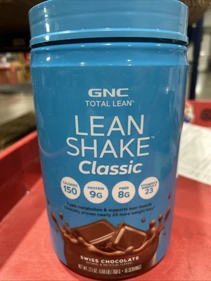 GNC Total Lean Shake chocolate suizo clásico, 1,69 lb Foto 1 de 4