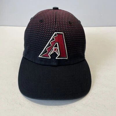 Arizona Diamondbacks  47 Brand  Black Red Adjustable Strap Hat Cap - Image 1 of 4