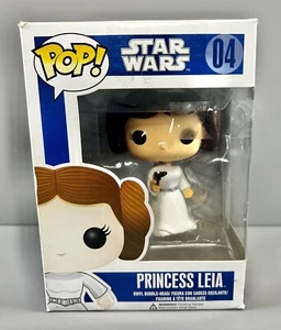 Funko POP Star Wars 04 Princess Leia Blue Box - Box Is Damaged - Picture 1 of 9