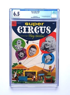 Dell Four Color  542 Super Circus CGC 6.5  featuring Mary Hartline Golden Age - Image 1 of 2