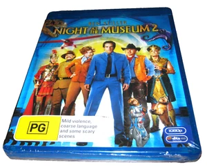 Night at the Museum 2 - Ben Stiller - Blu-Ray - New Sealed - Region B - Picture 1 of 1