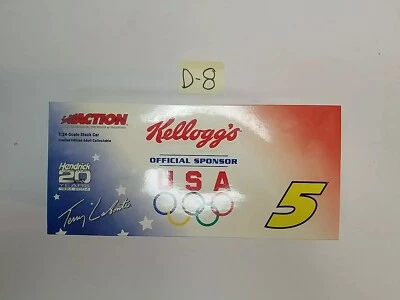 TERRY LABONTE 5 KELLOGG'S / US OLYMPICS 2004 MONTE CARLO 1:24 Scale Bank NIB  - Image 1 of 4