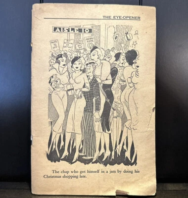 Risque Racey and Rare Pulp Magazine Calgary Eye-Opener Vintage Cartoons Foto 1 de 4