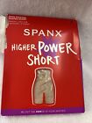 Spanx Higher Power Shorts High-Rise Waist Shape Women's SOFT NUDE 2745 Medium