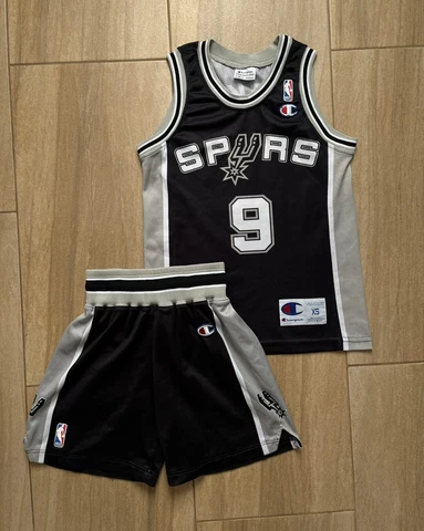 SAN ANTONIO SPURS TONY PARKER NBA BASKETBALL SETS JERSEY & SHORTS Child 5-6/9-10 Cover
