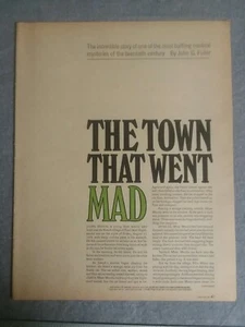 The Town That Went Mad-1968 Article From Look Magazine Photos by Art Kane - Picture 1 of 9