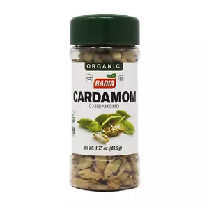 1,75 Unzen Glas Badia Bio ganzer Kardamom/grün/Cardamomo/Organico/entero/koscher - Bild 1 von 1