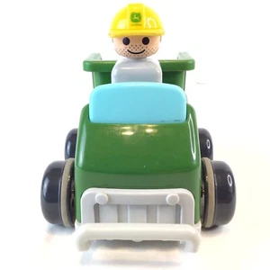 Ertl Push & Go Dump Truck 2010 John Deere Toddler Toy W/Driver Plastic Kid's Toy - Picture 1 of 8