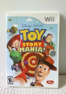 Toy Story Mania Nintendo Wii (sin gafas) 2009 Disney Pixar con manual ¡PROBADO! - Imagen 1 de 4