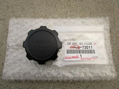SE ADAPTA A: 87 - 94 TAPA DE LLENADO DE LÍQUIDO DE ACEITE DE MOTOR TOYOTA TERCEL OEM NUEVO Foto 1 de 4
