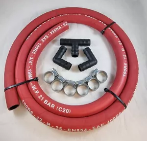 Kit lattina cattura olio 19 mm ID offerta speciale più 2 gomiti e 1 tee pezzo - Foto 1 di 1