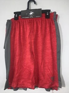 2 Beverly Hills Polo Club Shorts Boys Size XL Stretch Athletic - Picture 1 of 7
