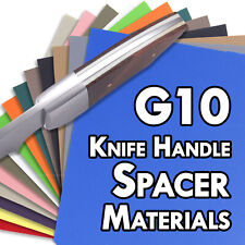 G10 Knife Handle Spacer Materials - (0.030in and 0.060in Thickness) - 16 Colors
