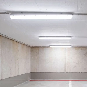 Wannenleuchte Feuchtraumlampe Kellerlampe LED Tageslicht Garagenlampe L 150cm 3x - Bild 1 von 12
